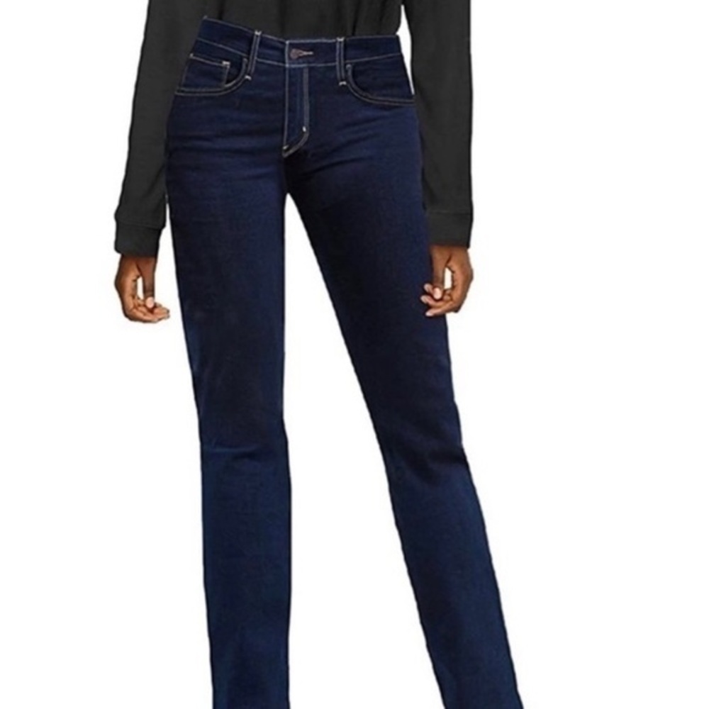 Levi's 724 Blue Straight Leg Jeans Classic Style